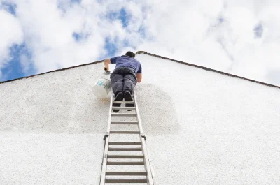 Peinture extérieure à Antrenas — façades et ravalement